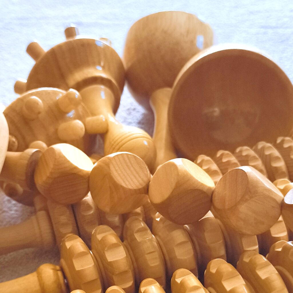 Maderothérapie à domicile à Megève – modelage aux rouleaux de bois